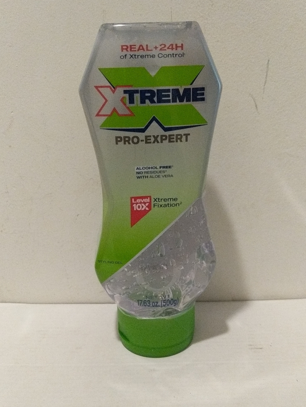 XTREME Pro-Expert Styling Gel - Clear with Lime Green Label